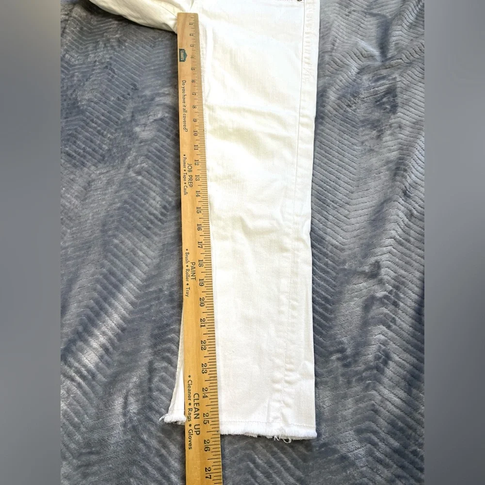 Women’s Rock Revival Amy‎ Capri Jeans White 26